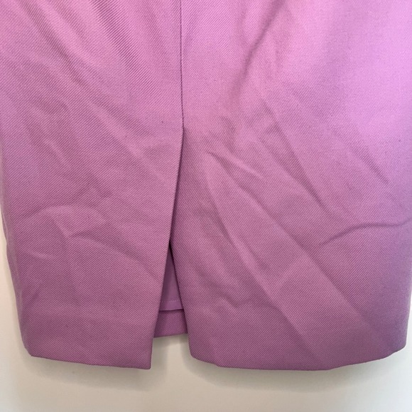 J.Crew Wool Pencil Skirt Career Wear Business Casual Pink‎ Size 4 - Picture 3 of 8